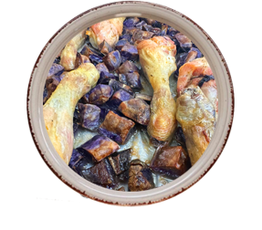 Cosce di pollo al forno