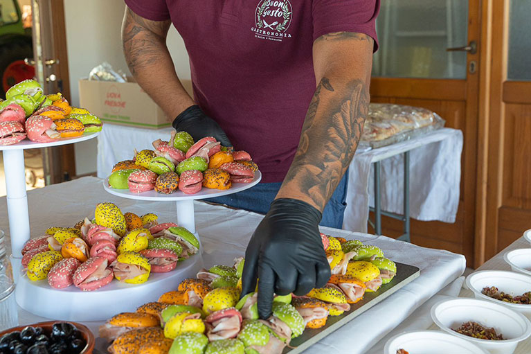 Buffet per battesimo