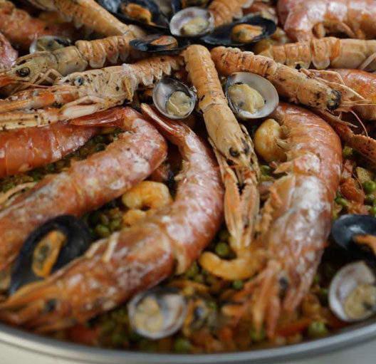 paella di pesce, paella di pesce ricetta
